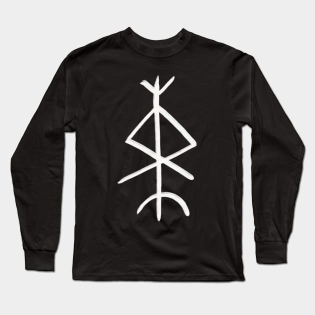 Nordic heritage sigil Long Sleeve T-Shirt by Autistique